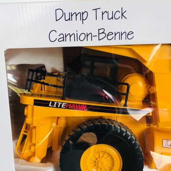 New in Box-LiteHawk RC Dump Truck w/Rechargable Battery and AC Power Supply - Picture 10 of 16
